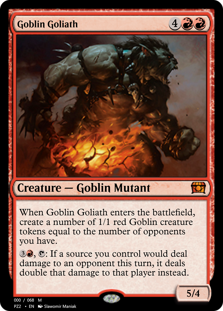 Goblin Goliath  [Treasure Chest] Foil