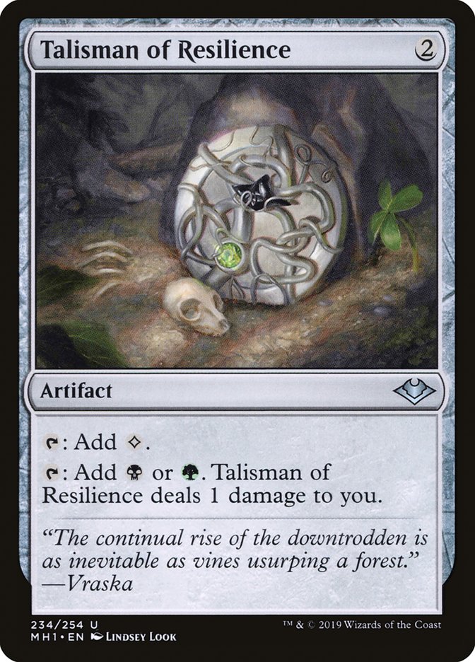 Talisman of Resilience [Modern Horizons] Foil