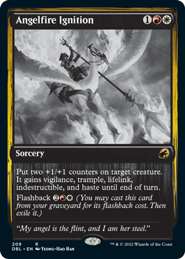Angelfire Ignition [Innistrad: Double Feature] Foil