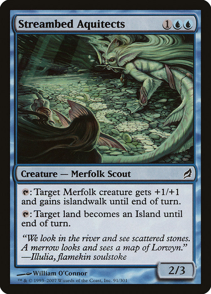 Streambed Aquitects [Lorwyn] Foil