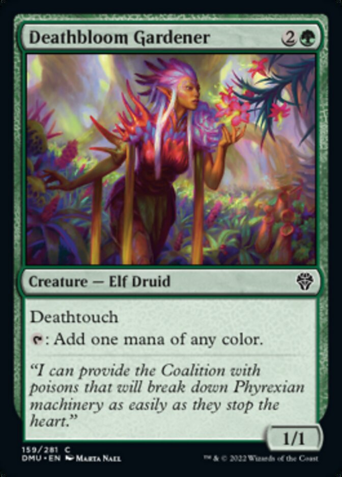 Deathbloom Gardener [Dominaria United] Foil