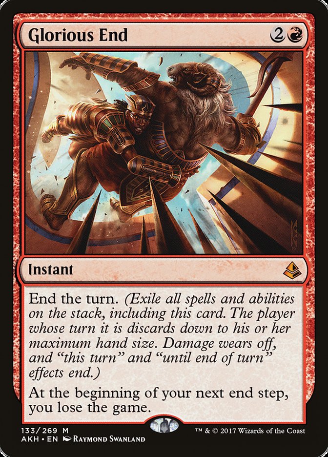 Glorious End [Amonkhet] Foil