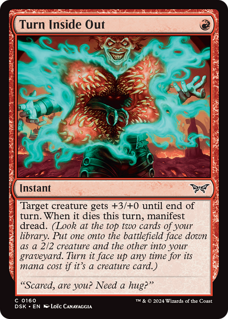 Turn Inside Out [Duskmourn: House of Horror] Foil