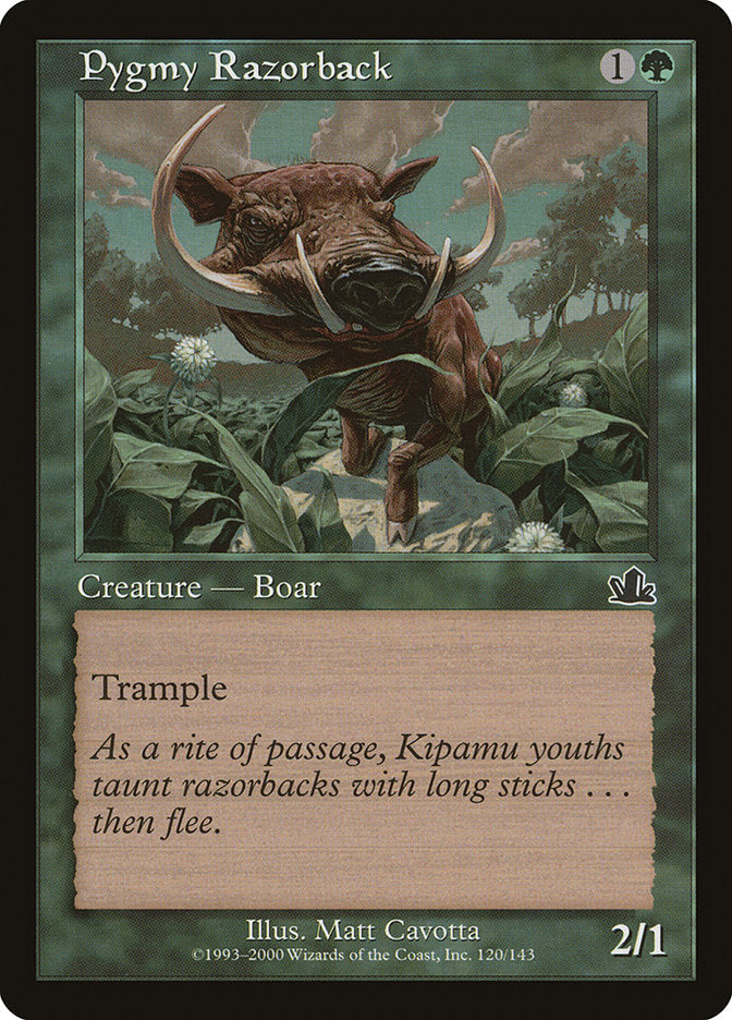 Pygmy Razorback [Prophecy] Foil