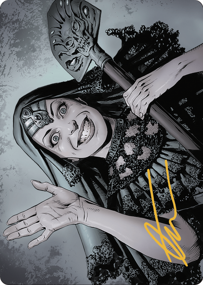 Gisa, the Hellraiser // Gisa, the Hellraiser  [Outlaws of Thunder Junction Art Series] (Borderless) Foil