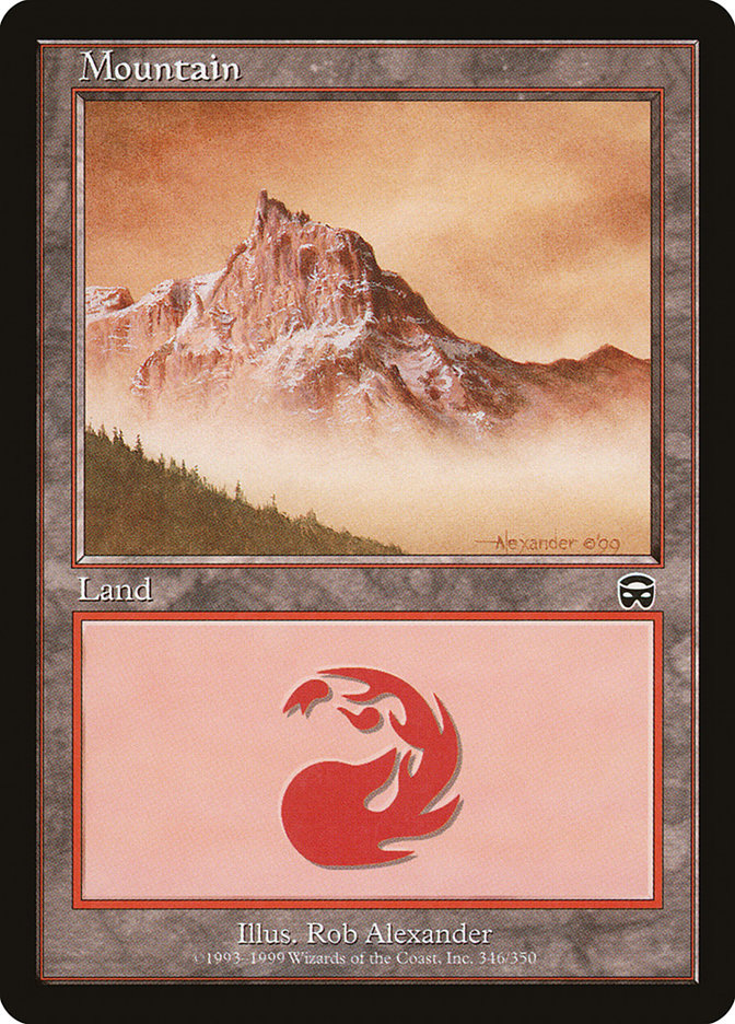 Mountain (346) [Mercadian Masques] Foil