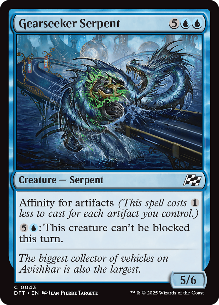 Gearseeker Serpent [Aetherdrift] Foil
