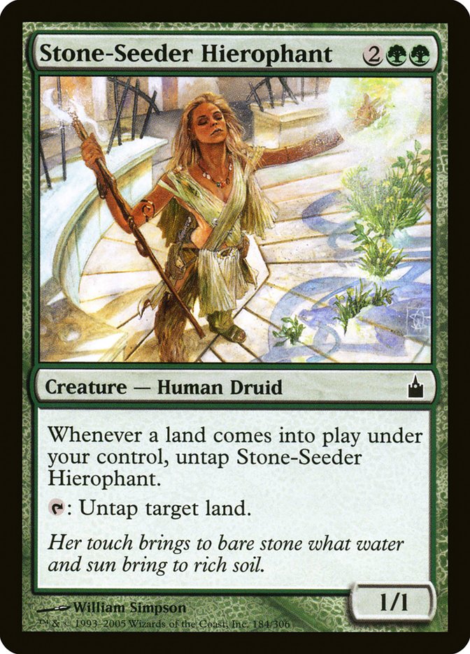 Stone-Seeder Hierophant [Ravnica: City of Guilds] Foil