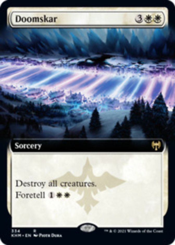 Doomskar (Extended Art) [Kaldheim] Foil