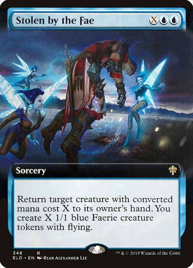 Stolen by the Fae (Extended Art) [Throne of Eldraine] Foil