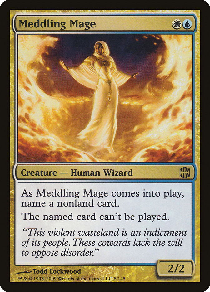 Meddling Mage [Alara Reborn] Foil
