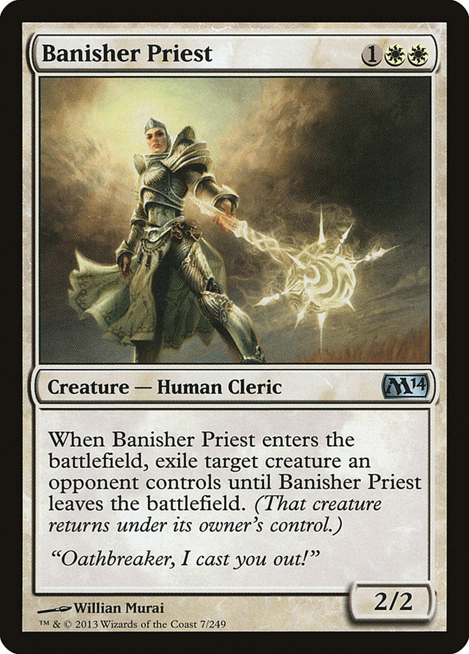 Banisher Priest [Magic 2014] Foil