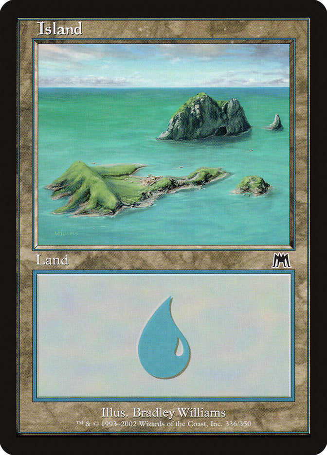 Island (336) [Onslaught] Foil