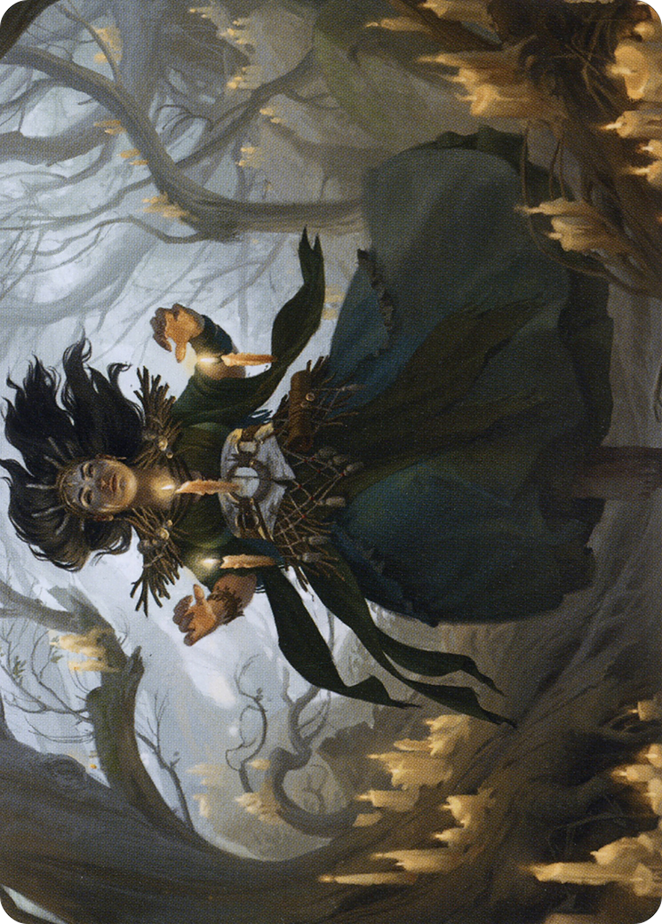 Candlegrove Witch // Candlegrove Witch  [Midnight Hunt Art Series] (Borderless)