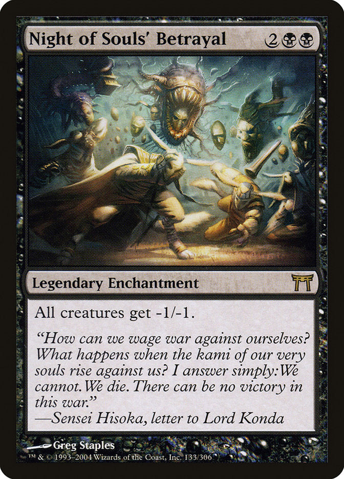 Night of Souls' Betrayal [Champions of Kamigawa] Foil