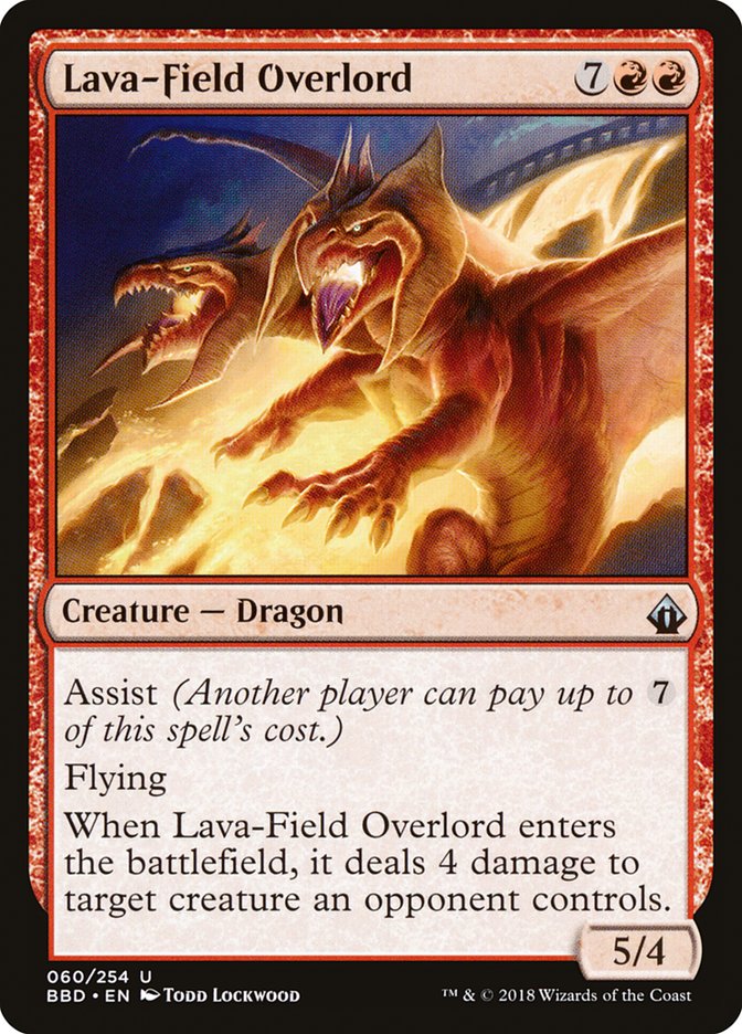 Lava-Field Overlord [Battlebond] Foil