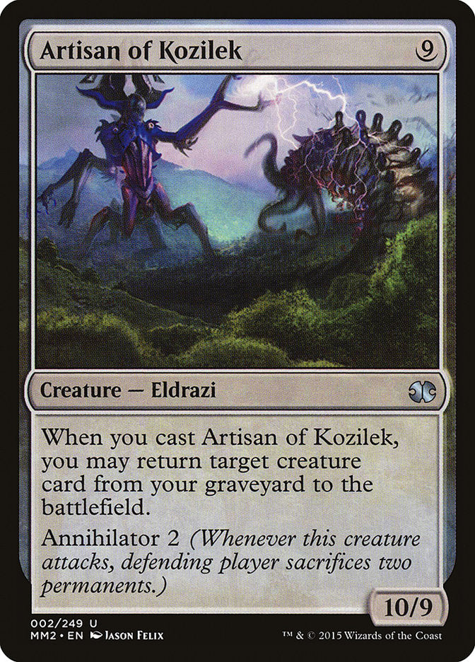 Artisan of Kozilek [Modern Masters 2015] Foil