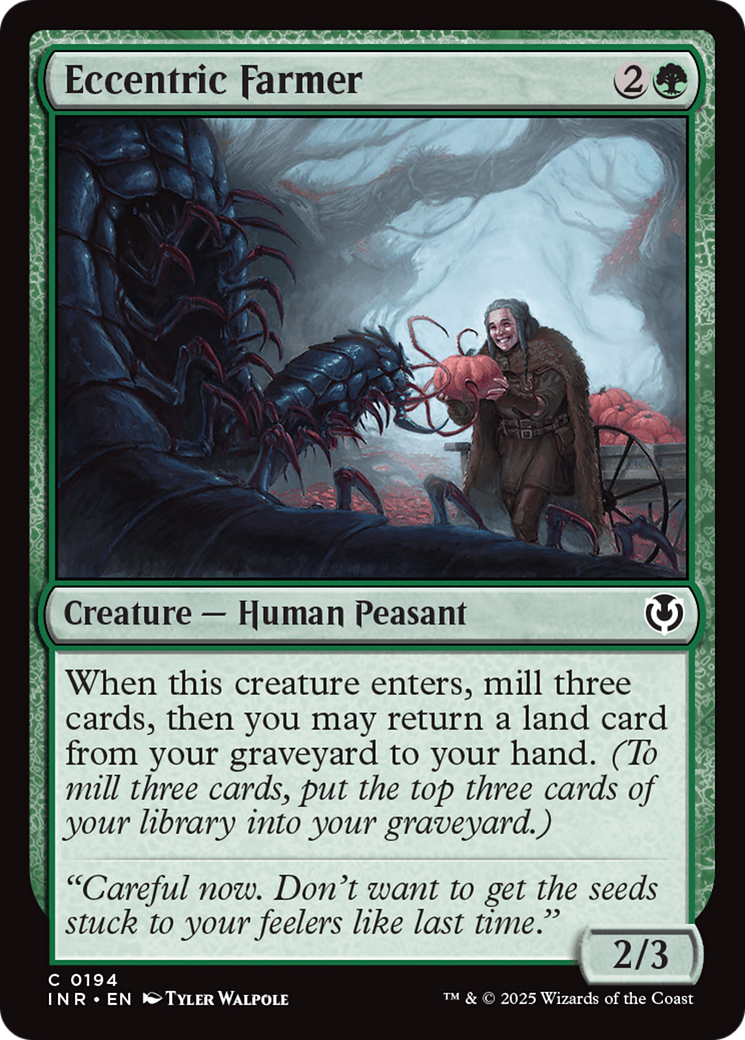 Eccentric Farmer [Innistrad Remastered] Foil