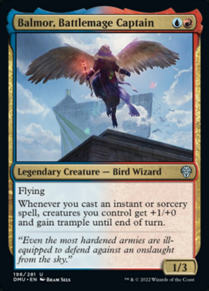 Balmor, Battlemage Captain [Dominaria United] Foil
