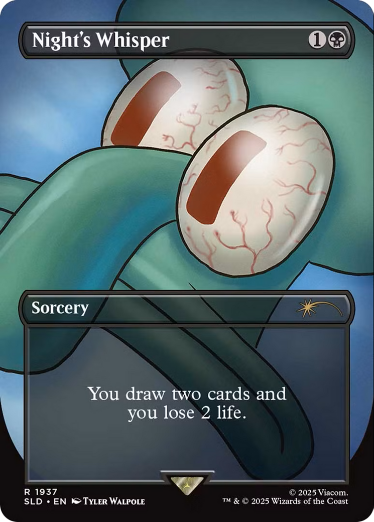 Night's Whisper [Secret Lair Drop Series] Foil