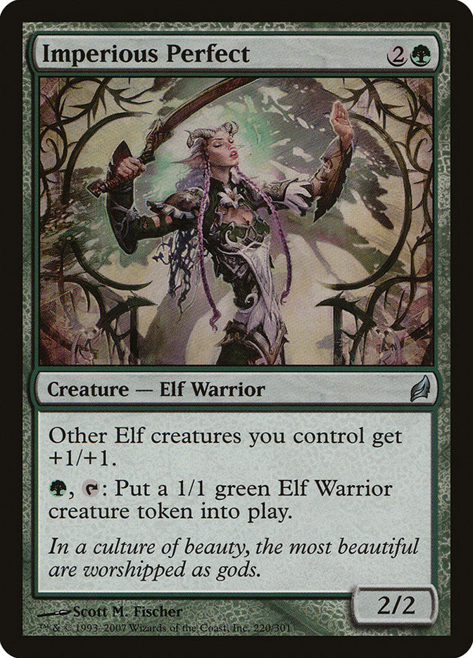 Imperious Perfect [Lorwyn] Foil