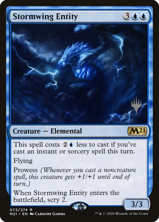 Stormwing Entity (Promo Pack) [Core Set 2021 Promos] Foil