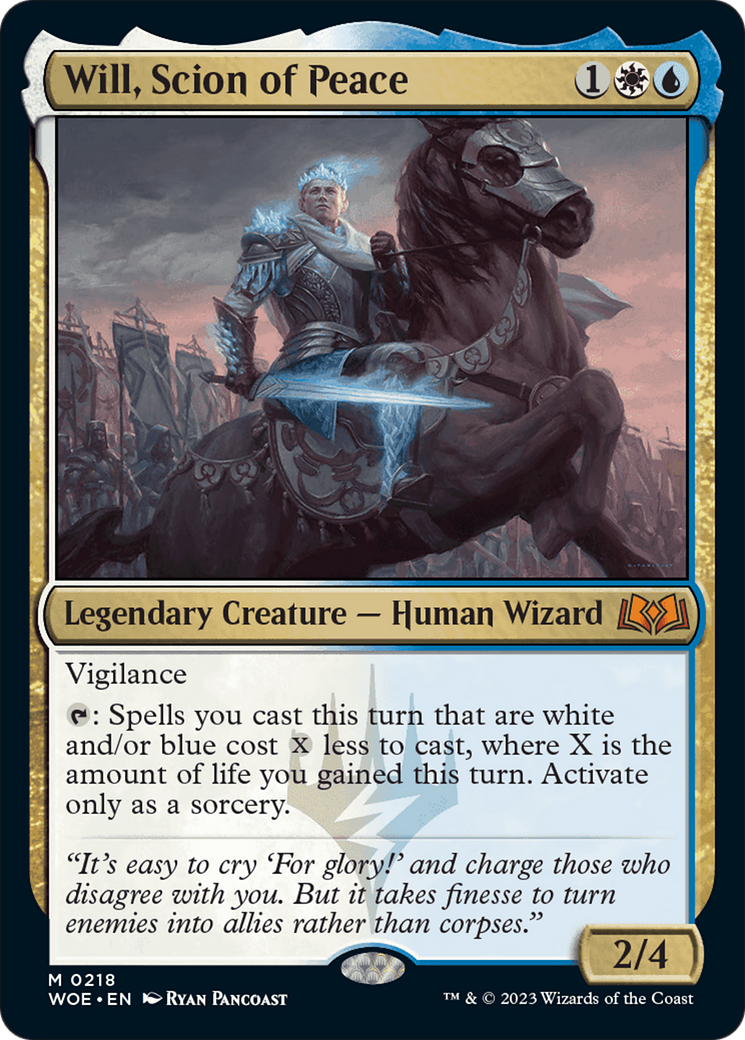 Will, Scion of Peace [Wilds of Eldraine] Foil