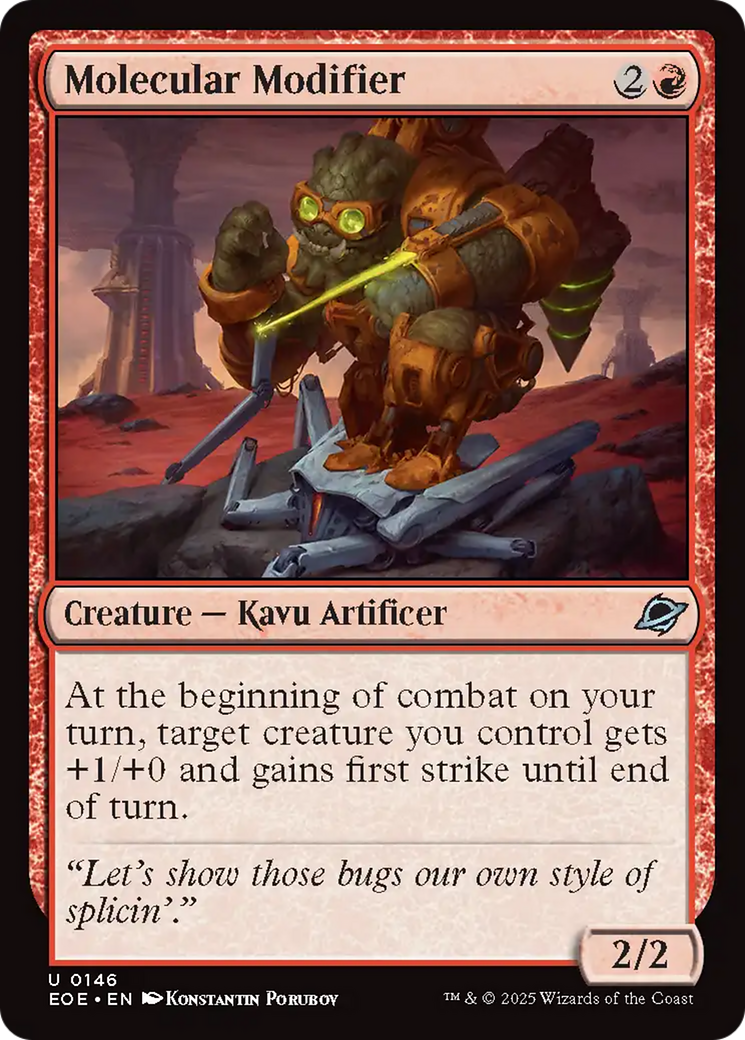 Molecular Modifier [Edge of Eternities] Foil