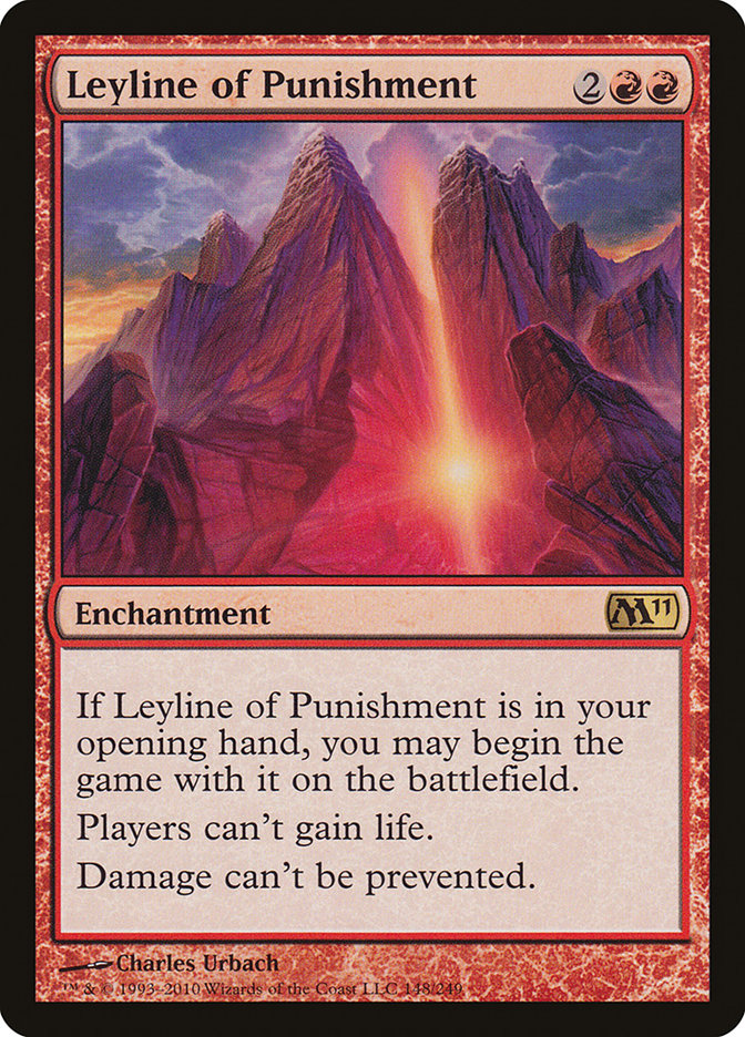 Leyline of Punishment [Magic 2011] Foil