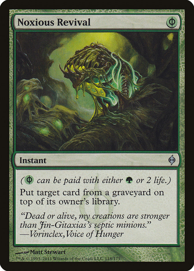 Noxious Revival [New Phyrexia] Foil