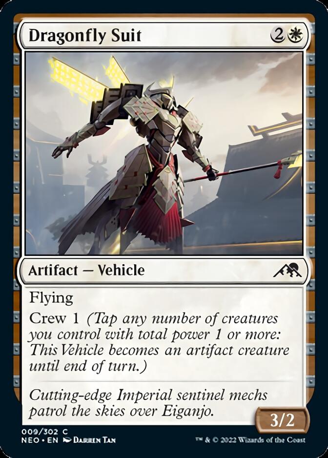 Dragonfly Suit [Kamigawa: Neon Dynasty] Foil