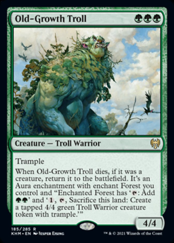 Old-Growth Troll [Kaldheim] Foil