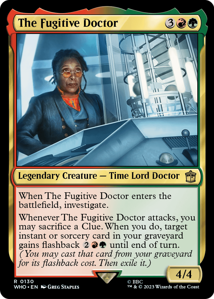 The Fugitive Doctor [Doctor Who] Foil
