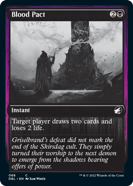 Blood Pact [Innistrad: Double Feature] Foil