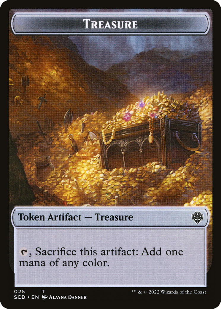Treasure  [Starter Commander Deck Tokens]