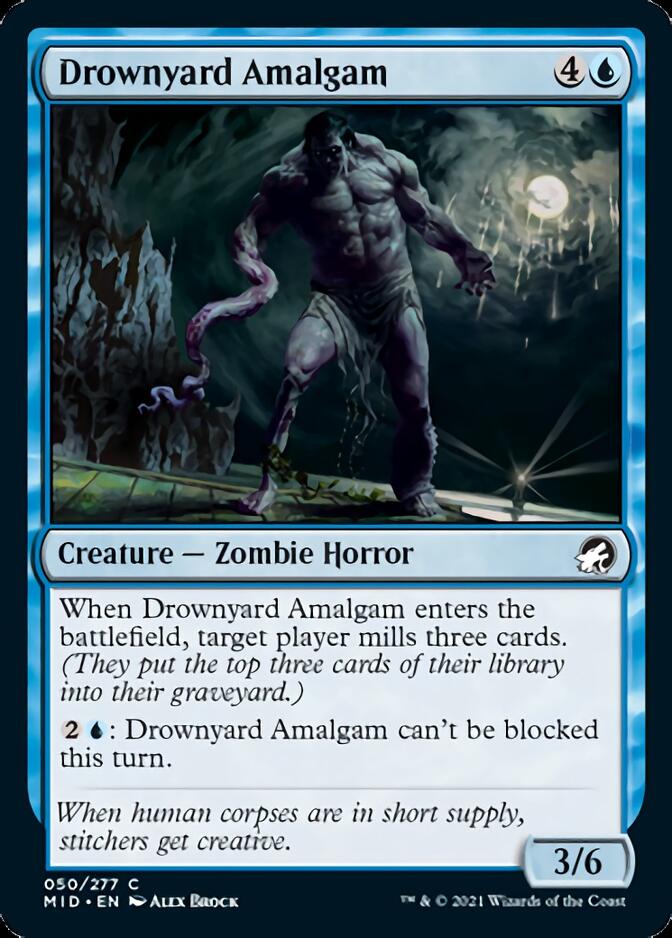 Drownyard Amalgam [Innistrad: Midnight Hunt] Foil
