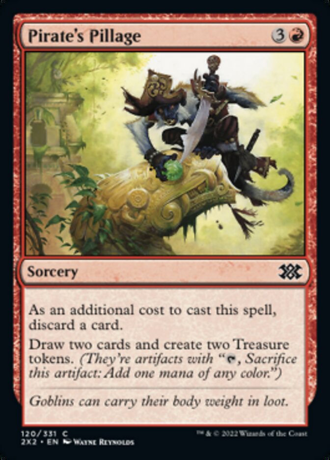 Pirate's Pillage [Double Masters 2022] Foil
