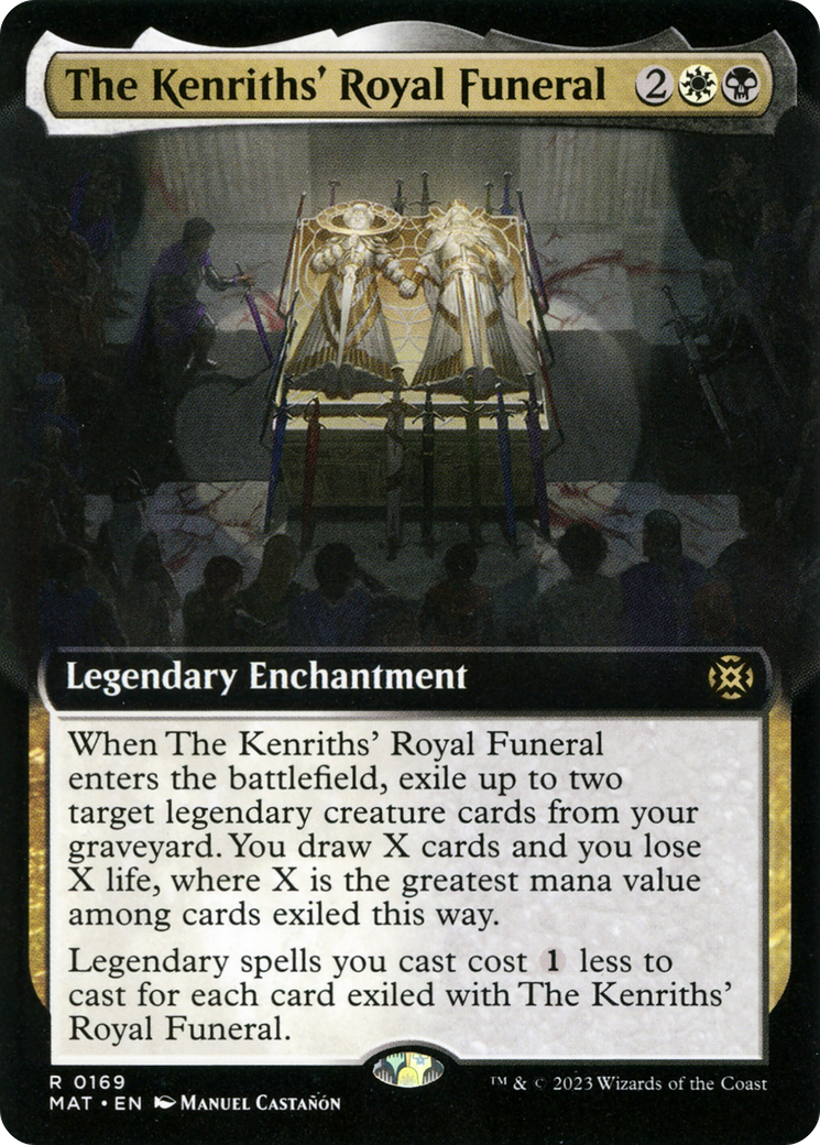 The Kenriths' Royal Funeral (Extended Art) [March of the Machine: The Aftermath] Foil