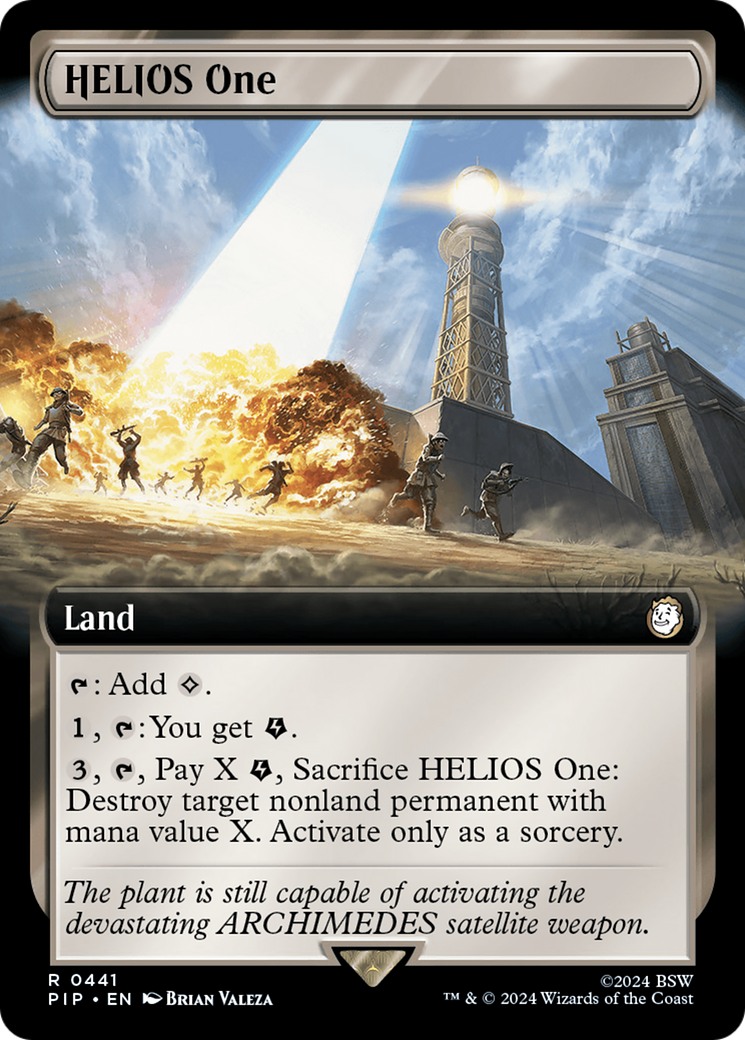 HELIOS One (Extended Art) [Fallout] Foil