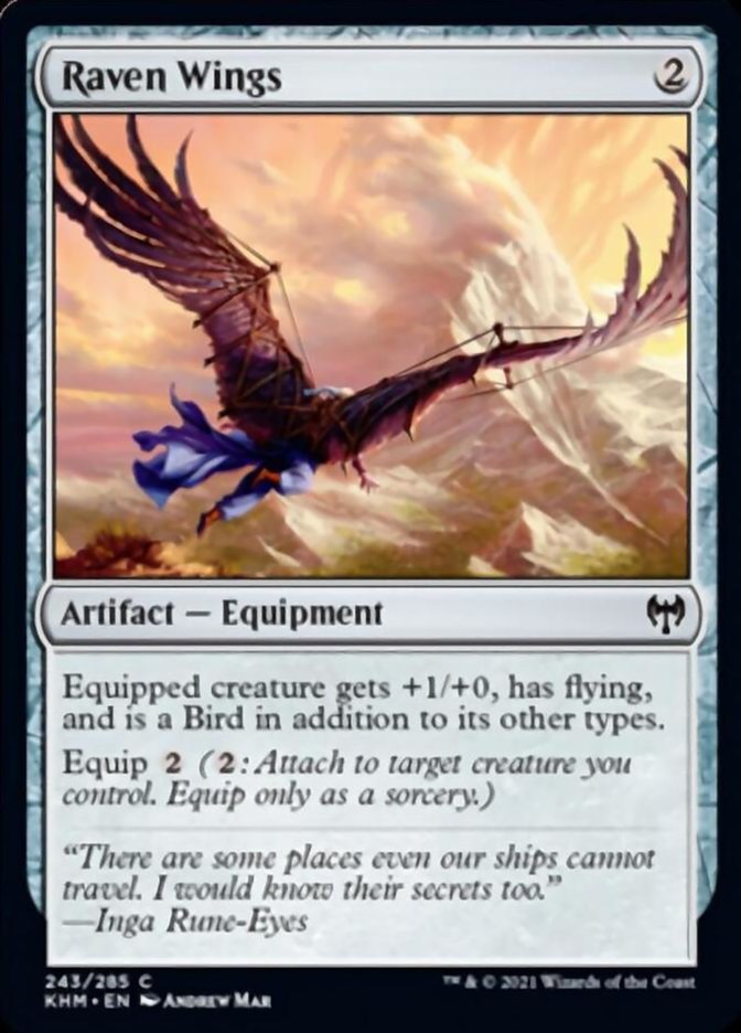 Raven Wings [Kaldheim] Foil