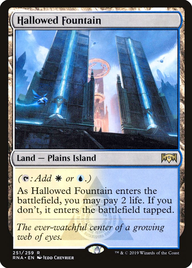 Hallowed Fountain [Ravnica Allegiance] Foil