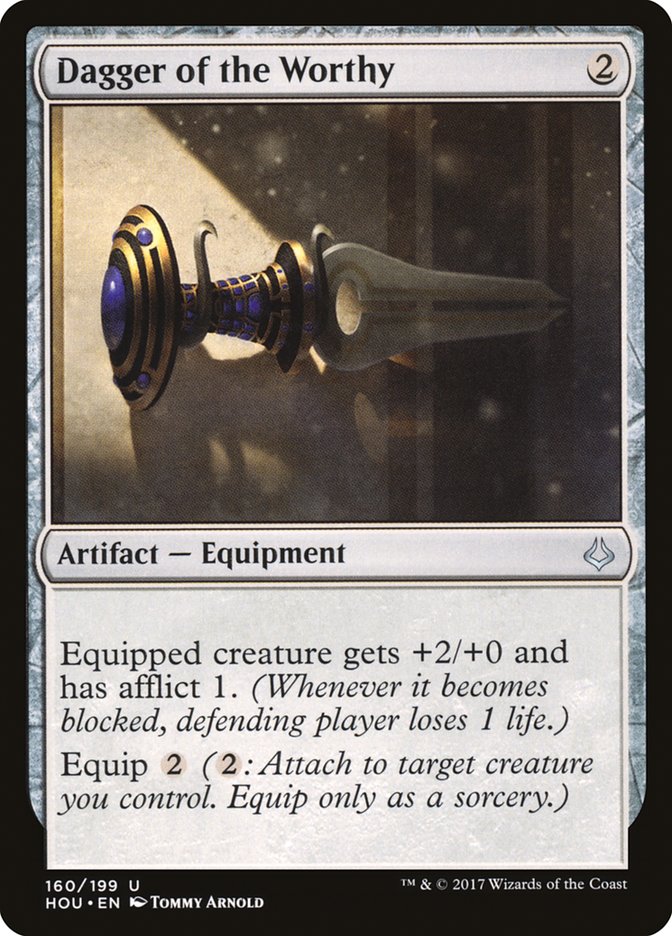 Dagger of the Worthy [Hour of Devastation] Foil