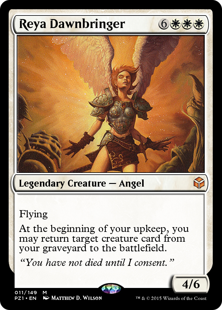 Reya Dawnbringer  [Legendary Cube Prize Pack] Foil