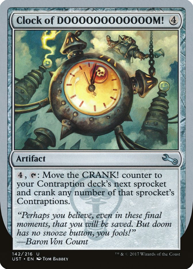Clock of DOOOOOOOOOOOOM! [Unstable] Foil