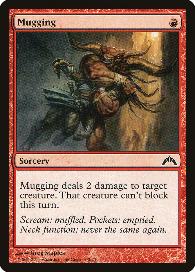 Mugging [Gatecrash] Foil