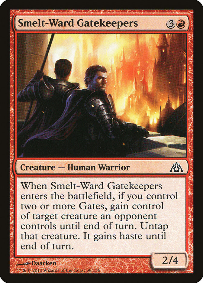 Smelt-Ward Gatekeepers [Dragon's Maze] Foil