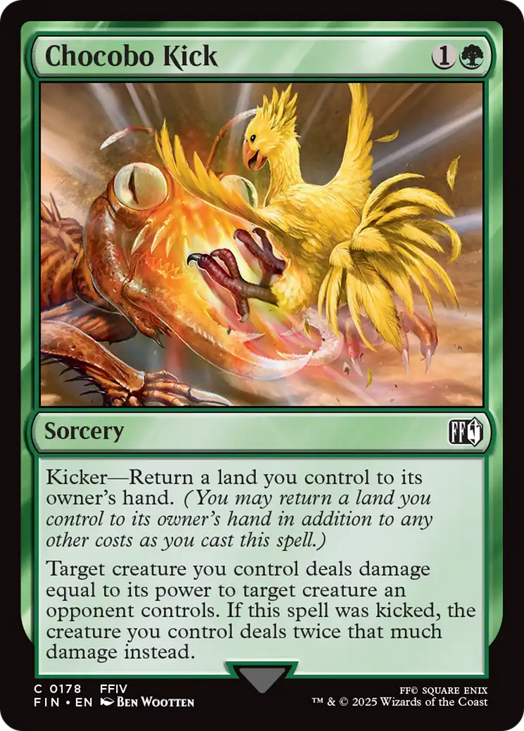 Chocobo Kick [FINAL FANTASY] Foil