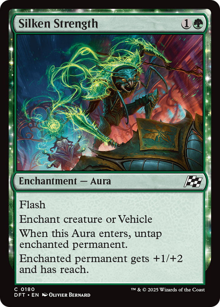 Silken Strength [Aetherdrift] Foil