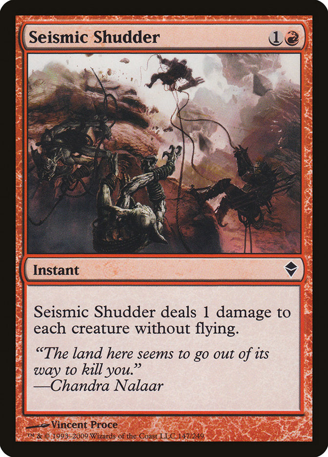 Seismic Shudder [Zendikar] Foil