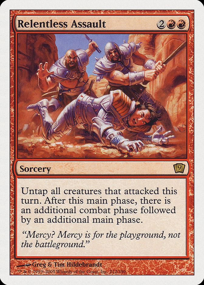 Relentless Assault [Ninth Edition] Foil